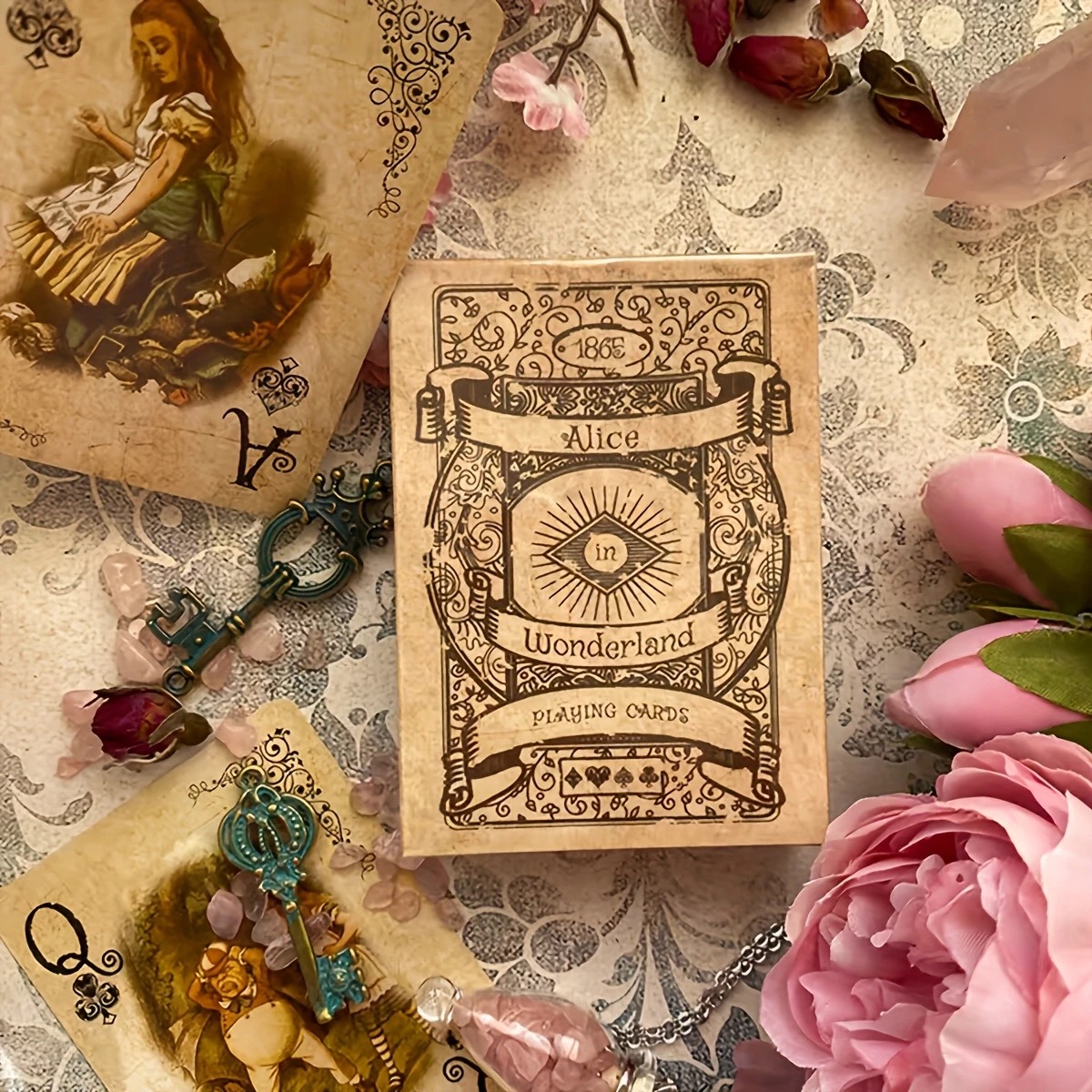 Vintage Collectible Playing Cards - 54 Buah Kartu Poker Kertas Vintage
