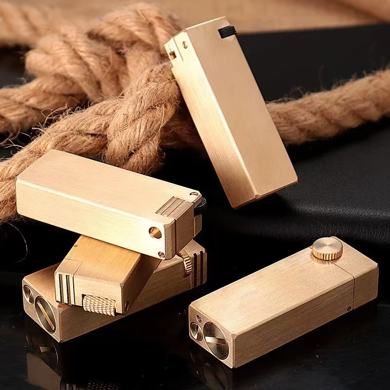 Vintage Collectible Lighters - Vintage tugas berat Trench buatan tangan