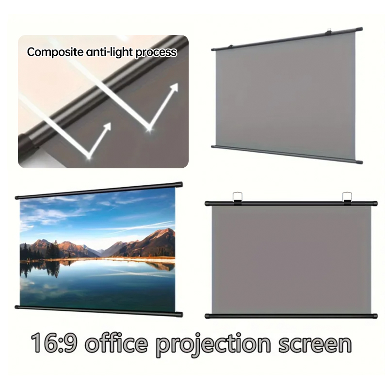 Layar Proyektor Dinding Abu-ab - Slide Film 120 ulasan dan harga