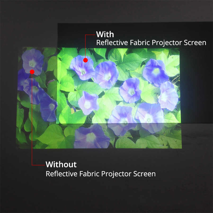Layar Proyektor Reflektif Touy - Slide Film 120 ulasan dan harga