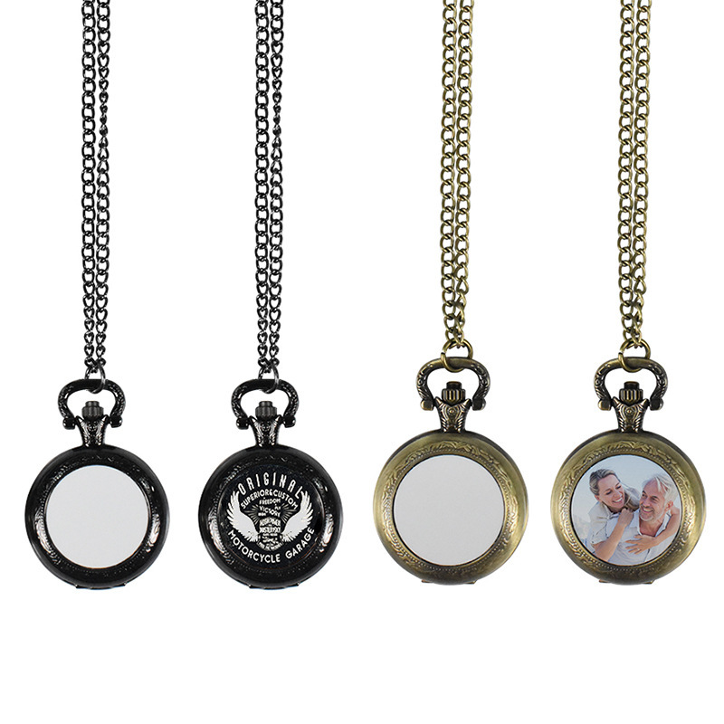 Kalung Liontin Jam Saku Logam  - Vintage Collectible Watches ulasan dan harga