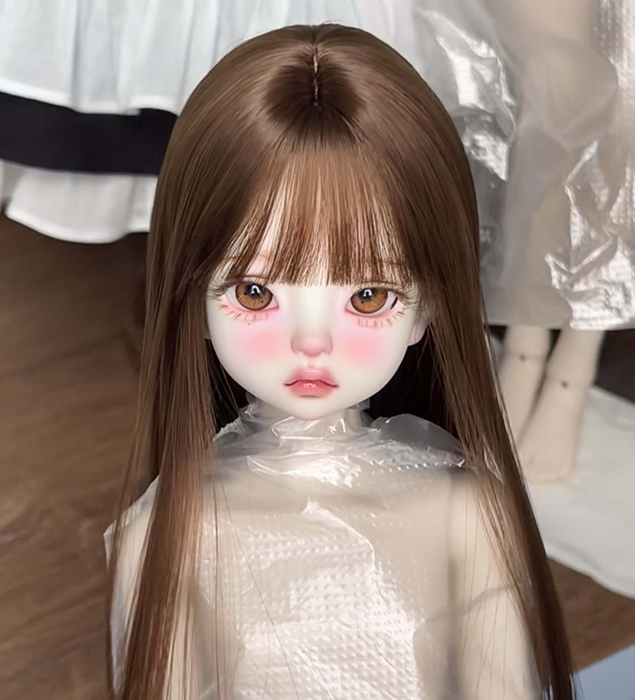 Wig Rambut Boneka, Wig Penggan - Vintage Collectible And Vintage Dolls ulasan dan harga