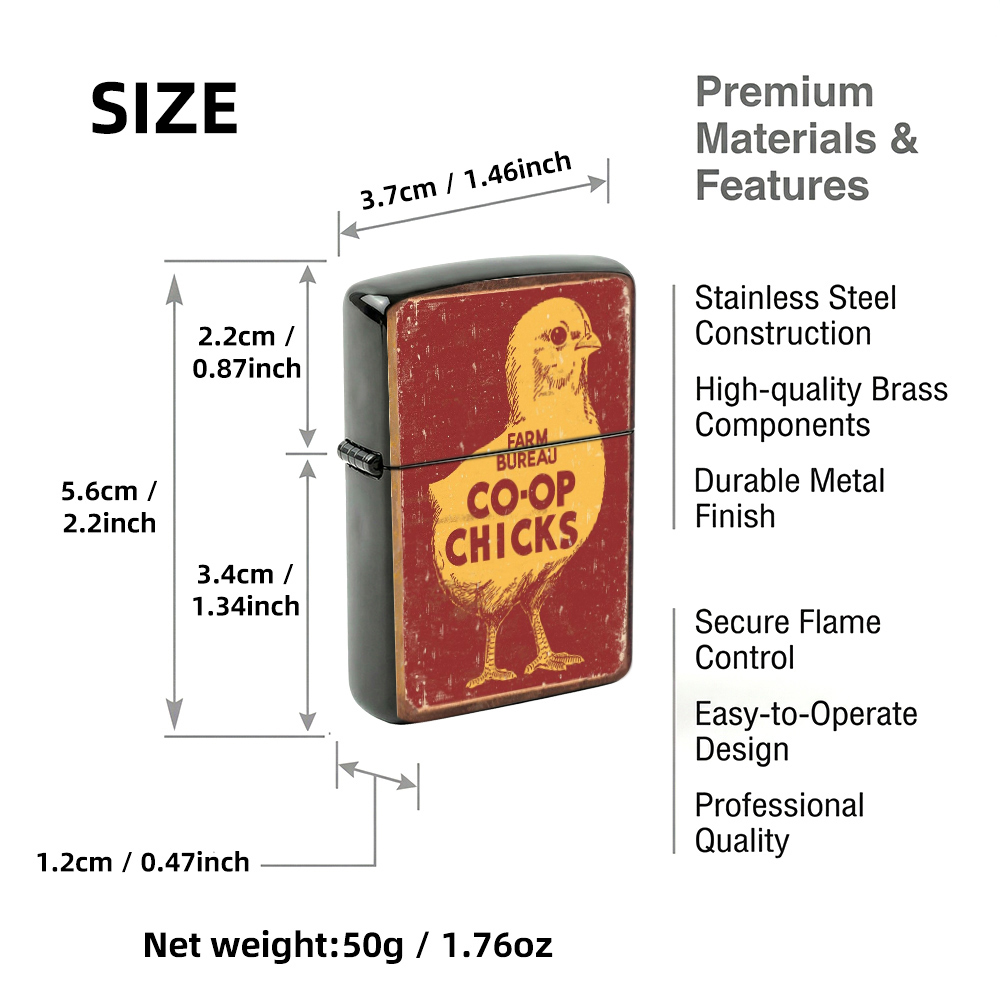 Korek Api Vintage Flip Top, ko - Vintage Collectible Lighters ulasan dan harga