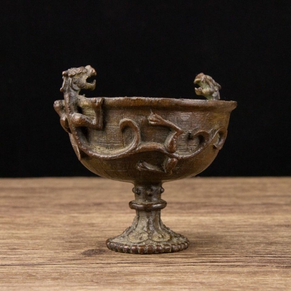 Ornamen Cangkir Bergaya Antik  - Vintage Collectible Ornaments ulasan dan harga