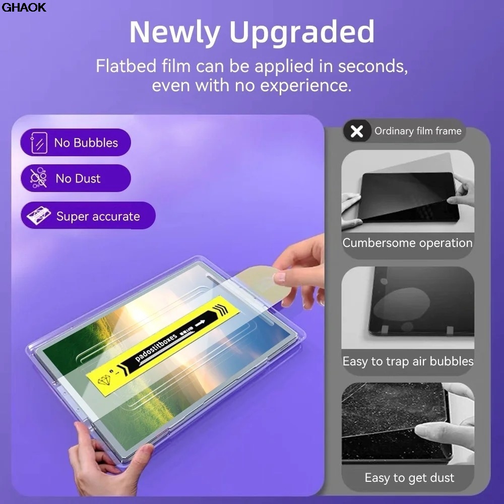 Pelindung Layar Tempered Glass - Instant Film Pack ulasan dan harga