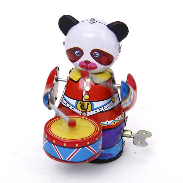Mainan Drummer Panda Jam Putar - Vintage Collectibles Toys ulasan dan harga