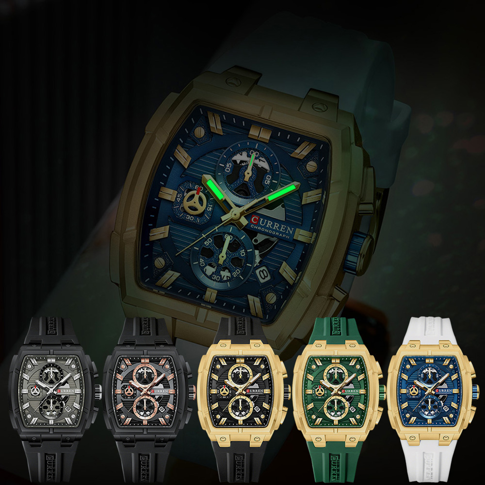 Jam Tangan Mewah Vintage CURRE - Vintage Collectible Watches ulasan dan harga