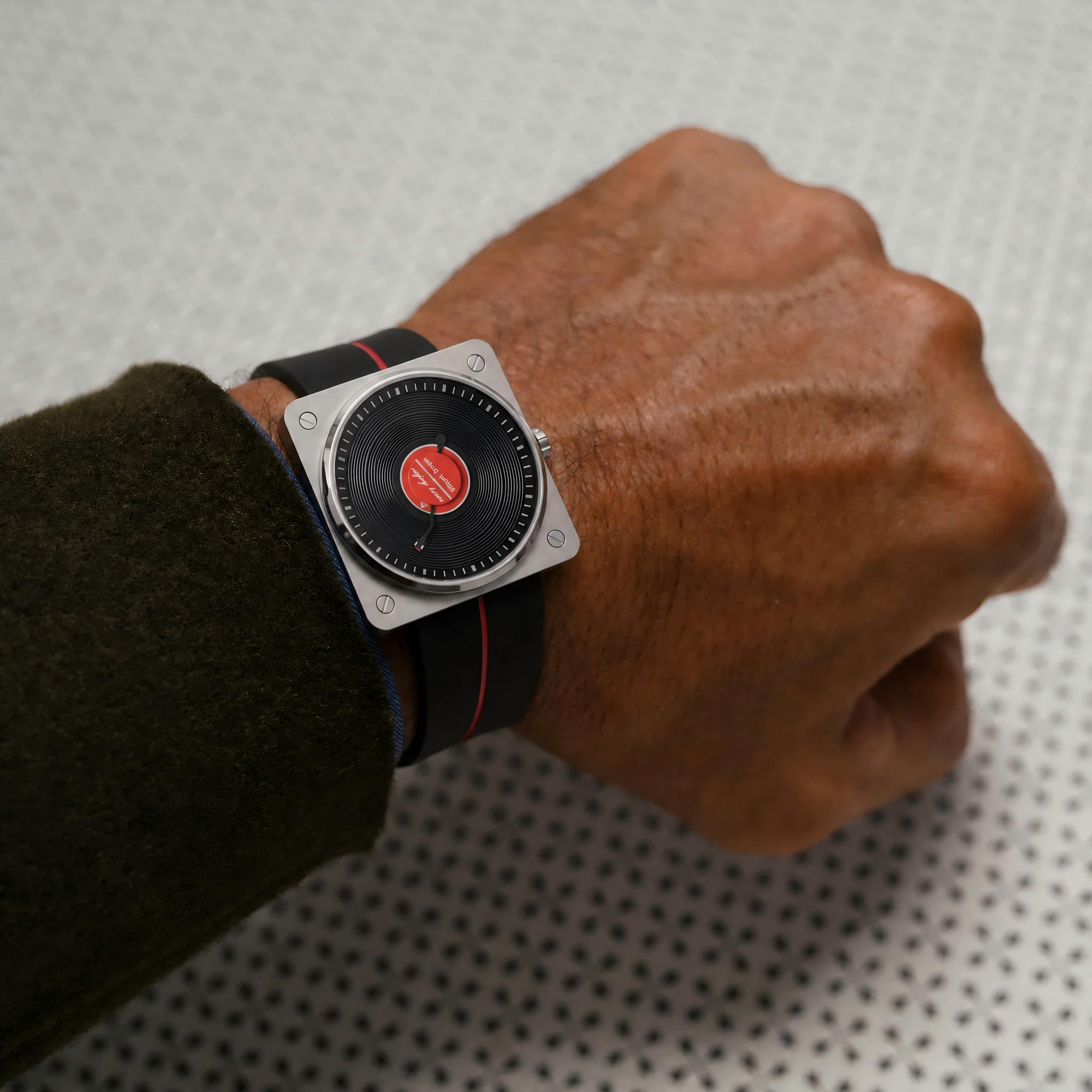 Jam Tangan Pria Quartz Vinyl R - Vintage Collectible Watches ulasan dan harga