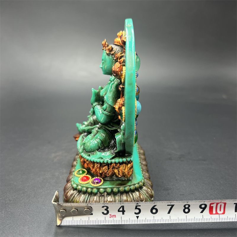 Patung Tara Hijau Antik Tibet  - Vintage Collectible Ornaments ulasan dan harga