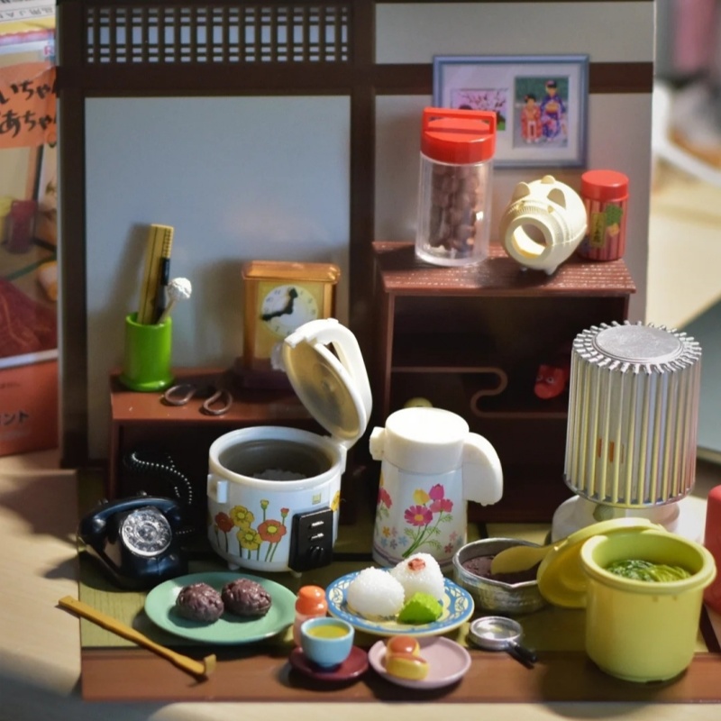 Re-Ment Vintage 80s Rumah Kake - Vintage Collection Playset ulasan dan harga