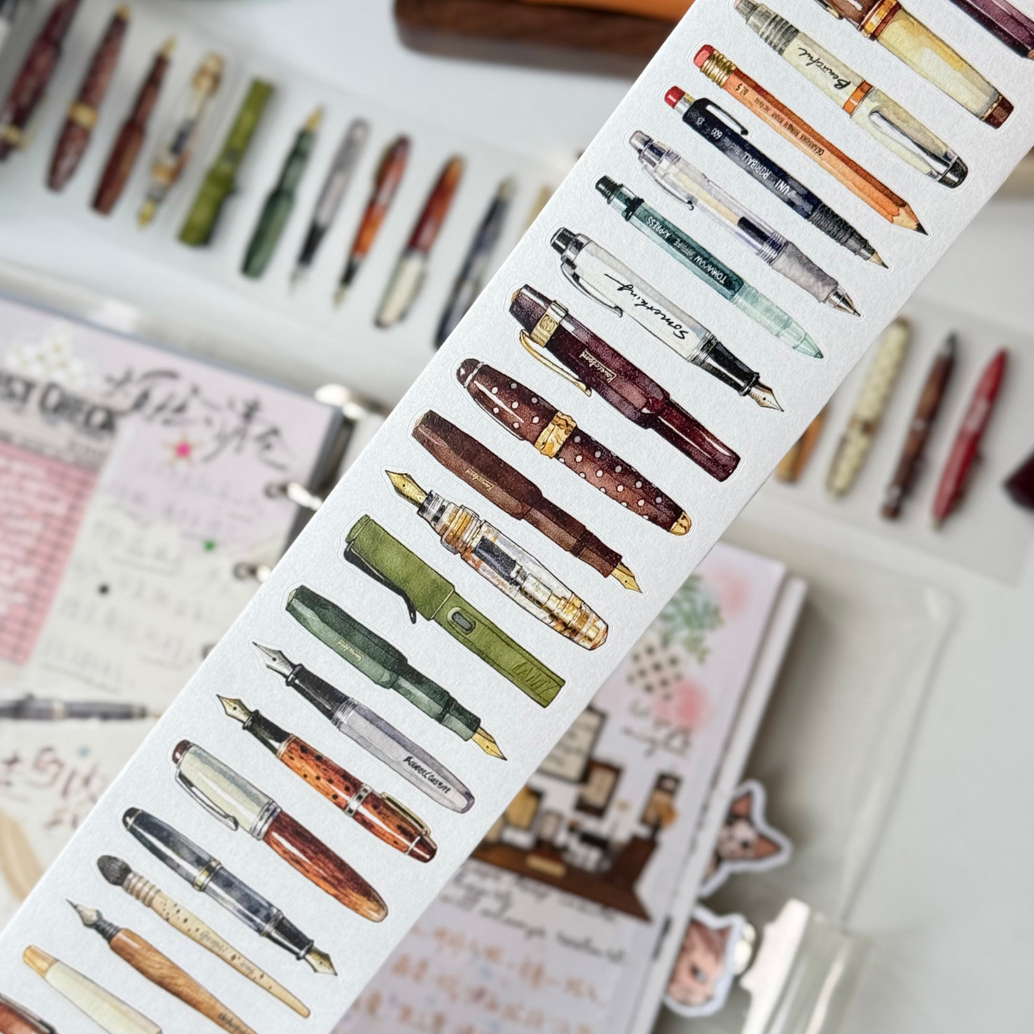 DengDeng Studio Koleksi Pena V - Vintage Things Collection ulasan dan harga
