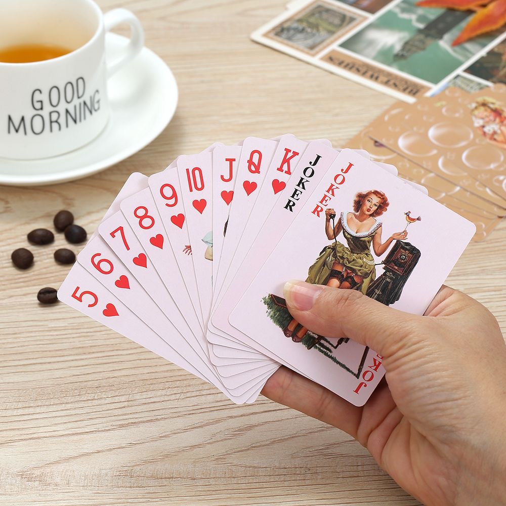 Kartu Remi Kecantikan Bikini S - Vintage Collectible Playing Cards ulasan dan harga