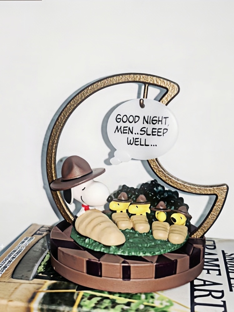 Figur Rement Snoopy Blind Box, - Vintage Collectible Ornaments ulasan dan harga