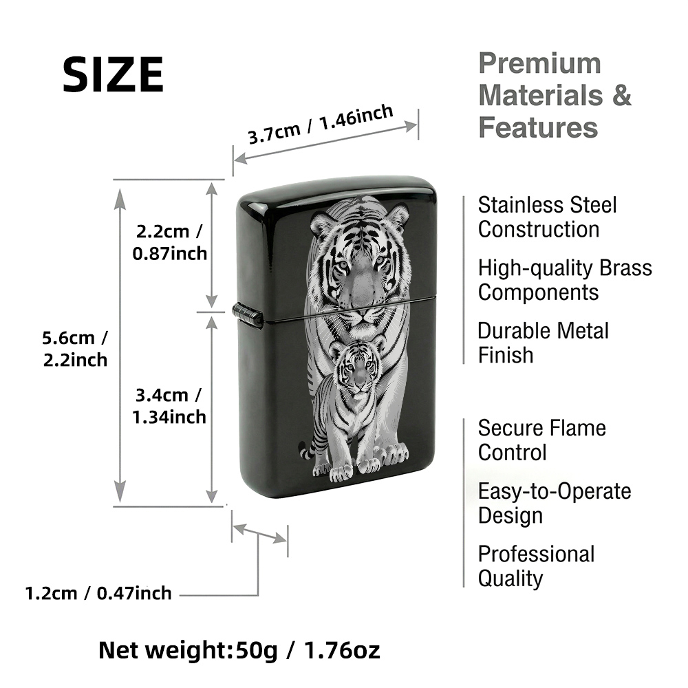 Korek Api Vintage Flip Top den - Vintage Collectible Lighters ulasan dan harga