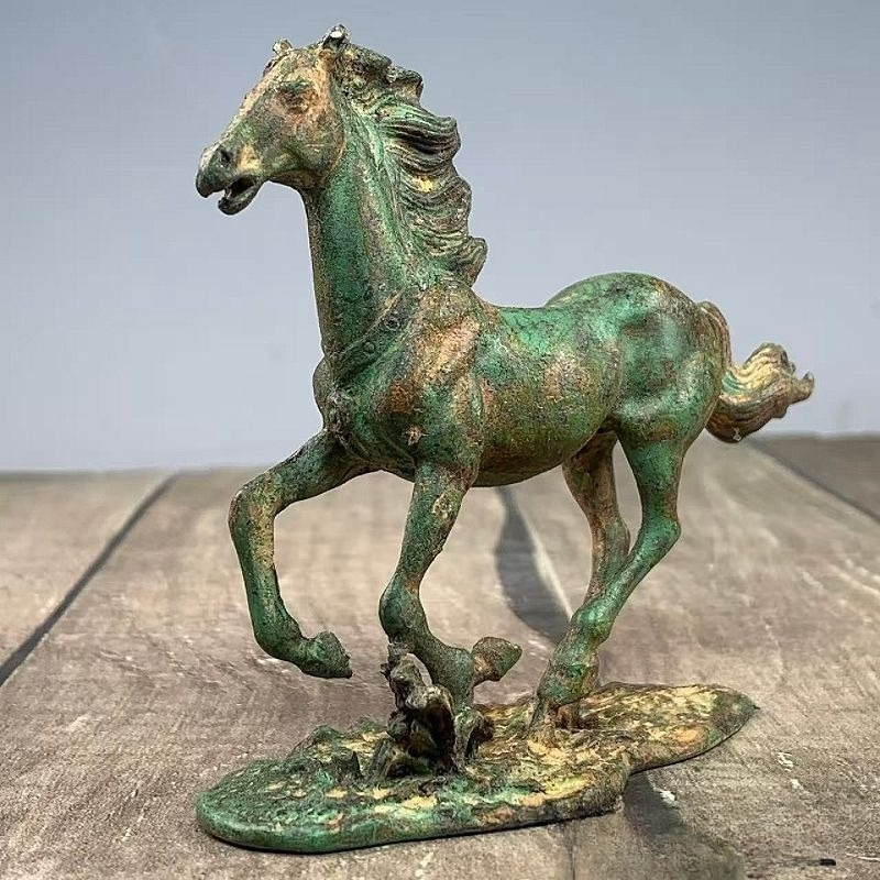Patung Kuda Zodiak Antik, Figu - Vintage Collectible Ornaments ulasan dan harga
