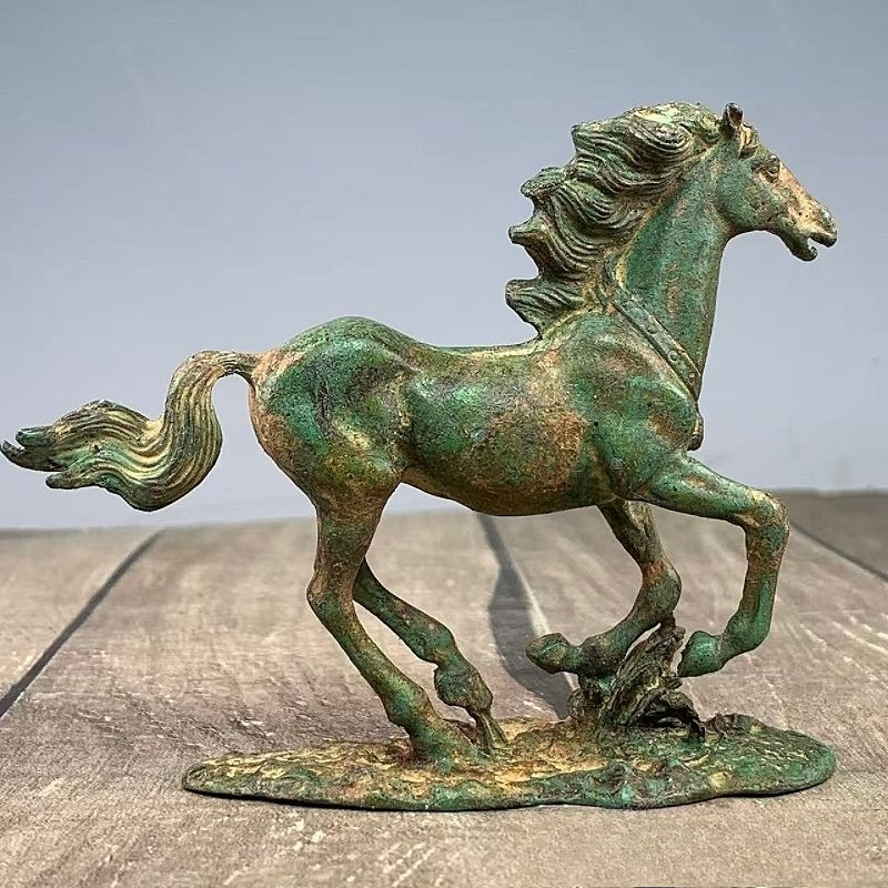 Patung Kuda Zodiak Antik, Figu - Vintage Collectible Ornaments ulasan dan harga