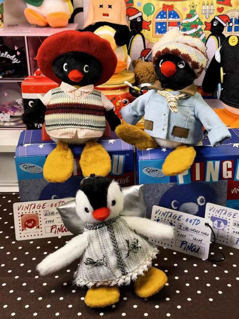 Pingu Blind Box 45th Anniversa - Vintage Collectible Dolls For Sale ulasan dan harga