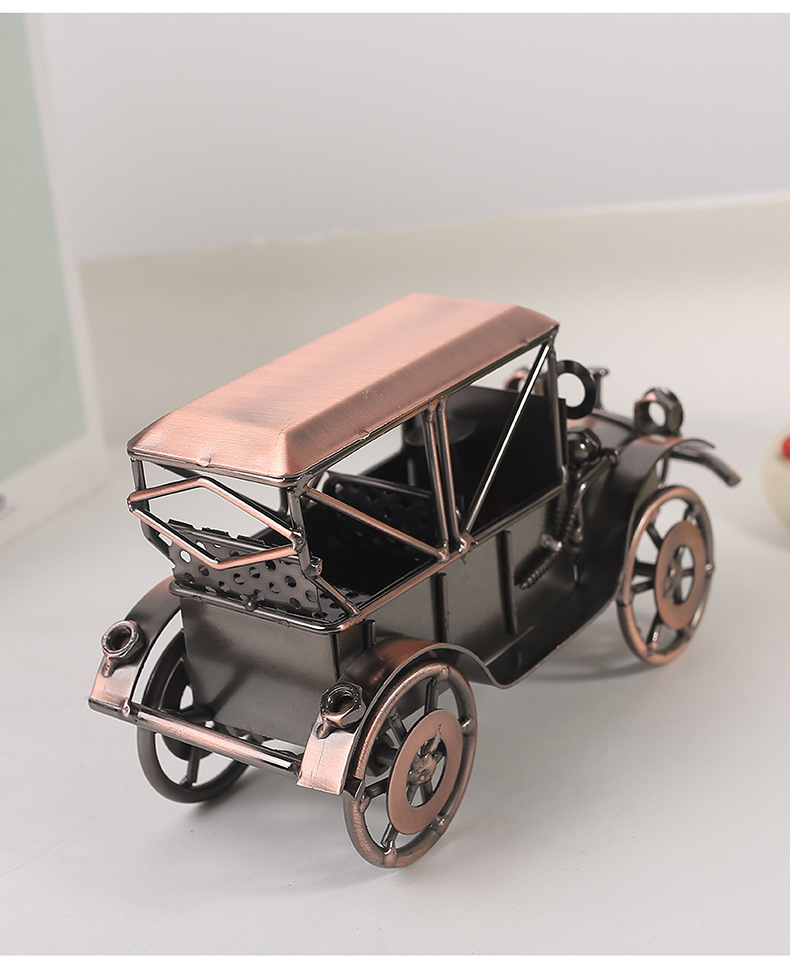 Ornamen Model Mobil Kuno Gaya  - Vintage Collectibles Toys ulasan dan harga