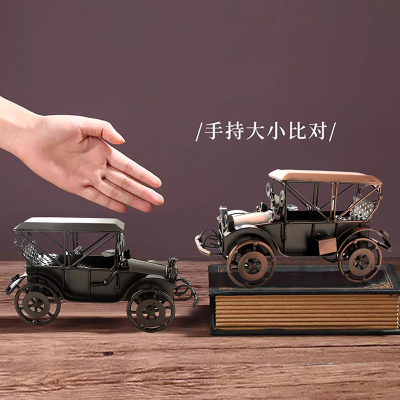 Ornamen Model Mobil Kuno Gaya  - Vintage Collectibles Toys ulasan dan harga