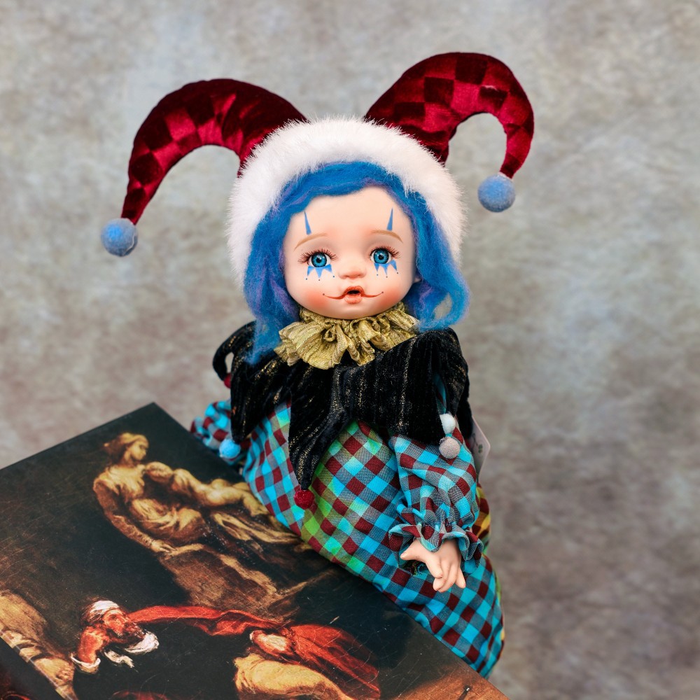 Hadiah Halloween Boneka Badut  - Vintage Collectible And Vintage Dolls ulasan dan harga